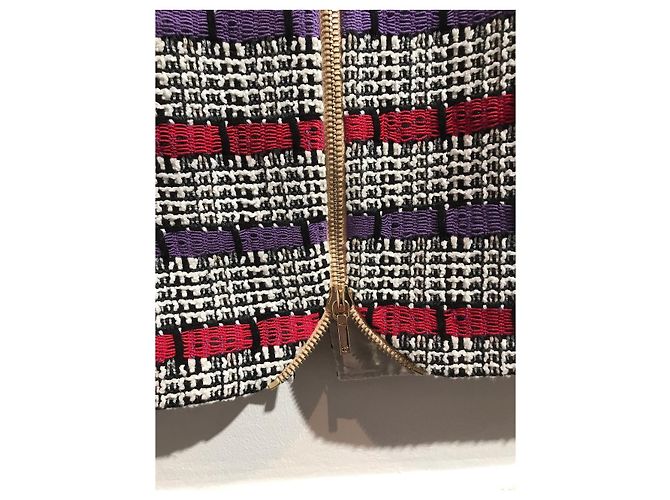 Faldas CHANEL T.International XS Tweed Multicolor - vista 5