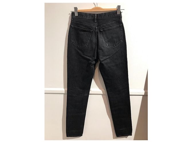 BALENCIAGA Jeans T.FR 36 Algodón Negro - vista 3