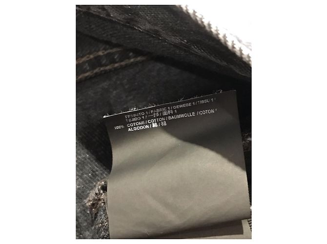 BALENCIAGA Jeans T.FR 36 Algodón Negro - vista 6