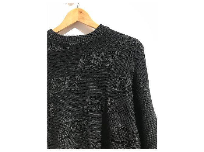 BALENCIAGA Strick T.International XS Viskose Schwarz - Ansicht 2