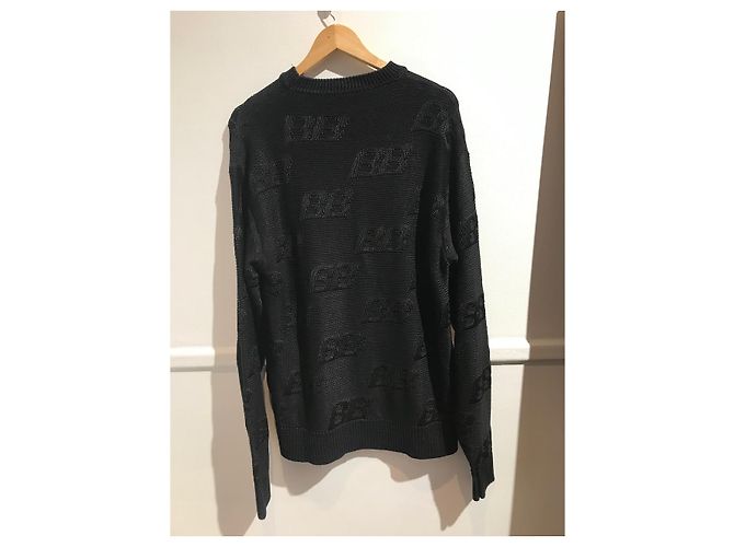 BALENCIAGA Strick T.International XS Viskose Schwarz - Ansicht 3