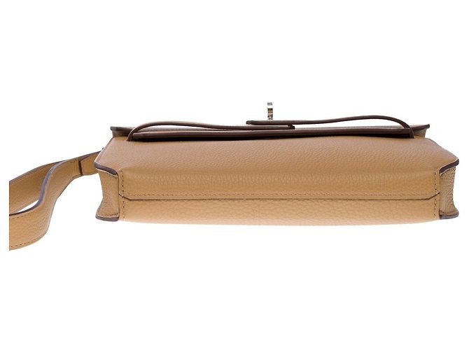 Hermès Borsa HERMES Kelly Depeches in Pelle Beige - 102483 - vista 12