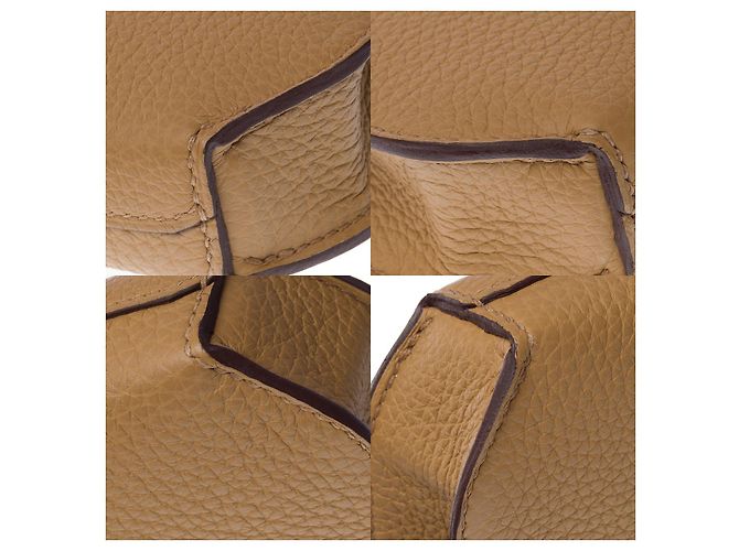 Hermès Borsa HERMES Kelly Depeches in Pelle Beige - 102483 - vista 13
