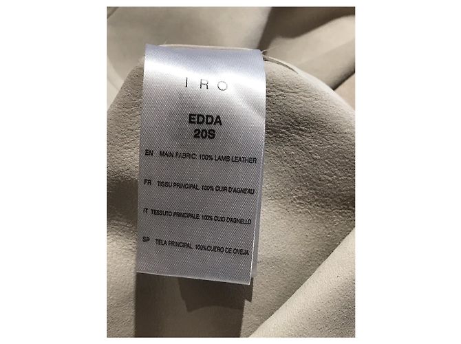 IRO Tops T.International S Cuero Crudo - vista 7