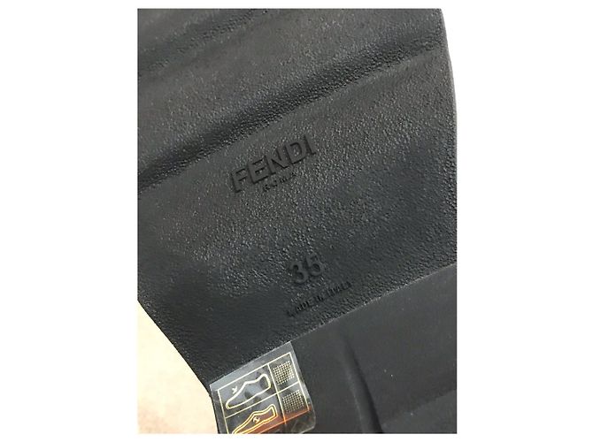 FENDI Trainer T.EU 35 Stoff Schwarz - Ansicht 6