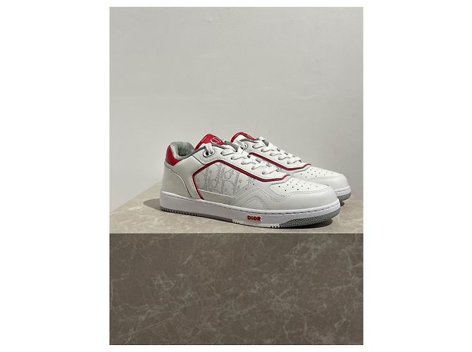 Sneaker DIOR T.EU 40 Pelle Bianco - vista 2