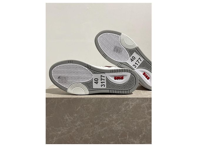 Sneaker DIOR T.EU 40 Pelle Bianco - vista 7