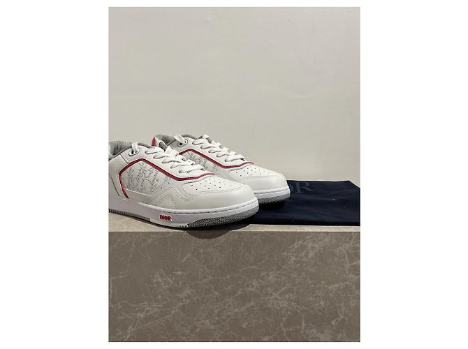 Sneaker DIOR T.EU 40 Pelle Bianco - vista 8