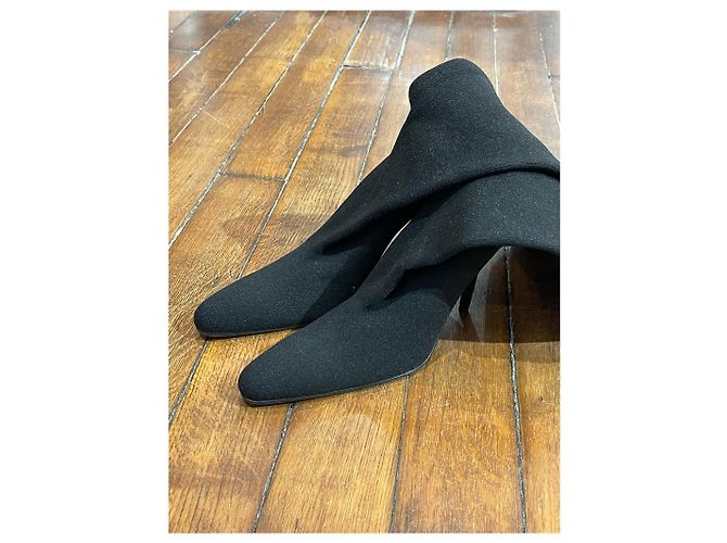 Stivali BALENCIAGA T.EU 39 Tessuto Nero - vista 5