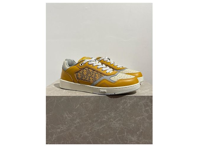 Sneakers DIOR T.EU 41 Pelle Giallo - vista 3