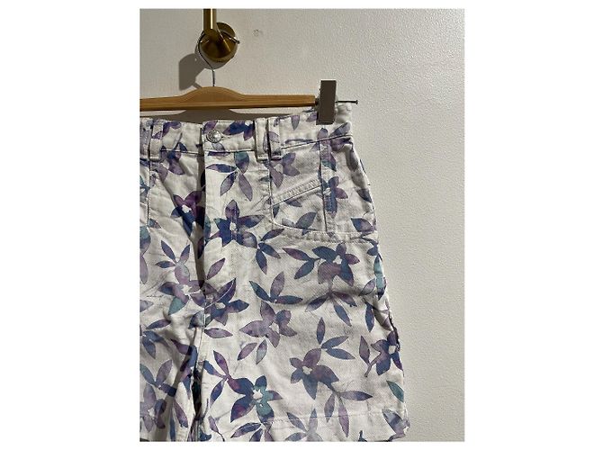 ISABEL MARANT ETOILE Shorts T.FR 34 Algodón Rosa - vista 3