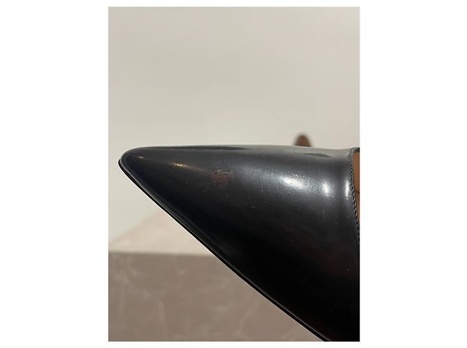PRADA Absätze T.EU 41 Leder Schwarz - Ansicht 6