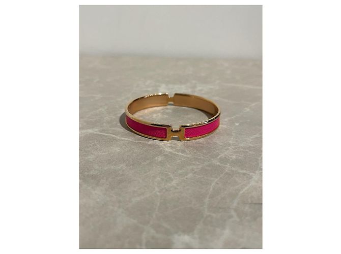 Hermès Bracciali HERMES T. Metallo Rosa - vista 2