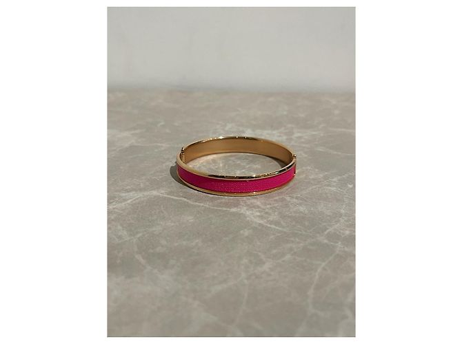 Hermès Bracciali HERMES T. Metallo Rosa - vista 3