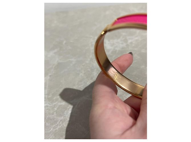 Hermès Bracciali HERMES T. Metallo Rosa - vista 4