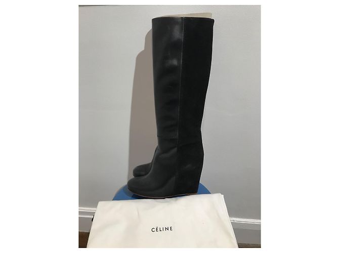 Céline Botas CELINE T.EU 37.5 Cuero Negro - vista 6
