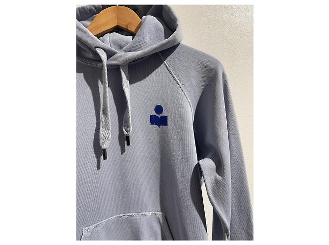 ISABEL MARANT Strick T.International XS Baumwolle Blau - Ansicht 3