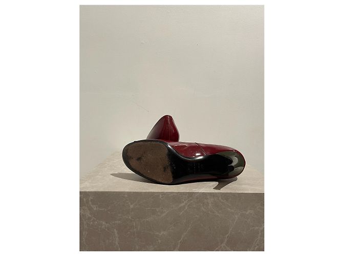 ROGER VIVIER Absätze T.EU 39.5 Leder Bordeaux - Ansicht 5