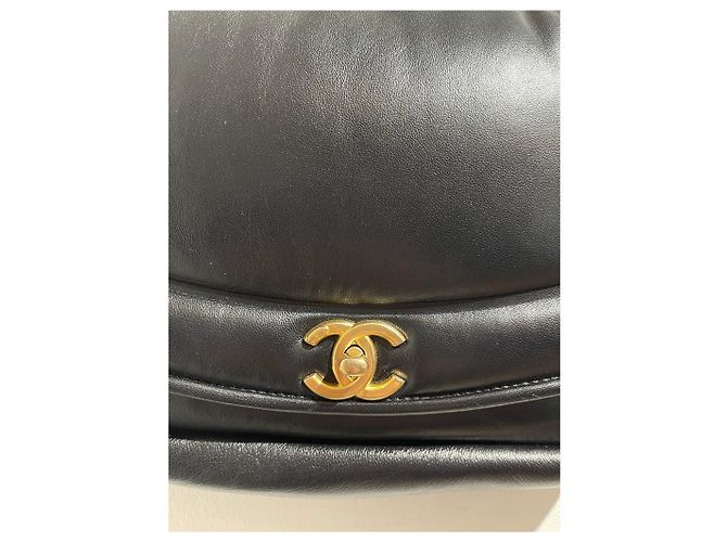 Diana Borse CHANEL T. Pelle Nero - vista 11
