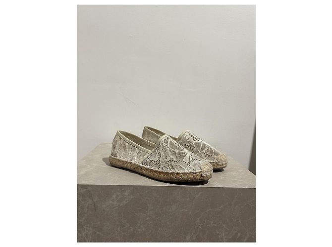 Espadrillas Valentino T.EU 37 Tessuto Bianco - vista 2