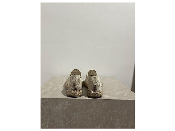 Espadrillas Valentino T.EU 37 Tessuto Bianco - vista 4