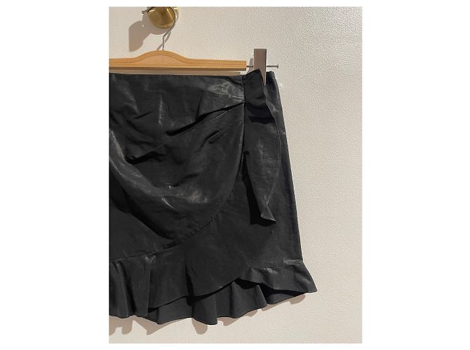 Faldas ISABEL MARANT T.International M Algodón Negro - vista 2