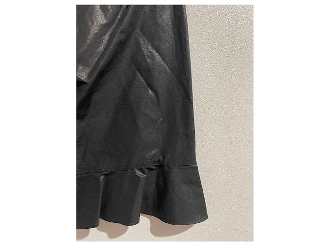 Faldas ISABEL MARANT T.International M Algodón Negro - vista 4