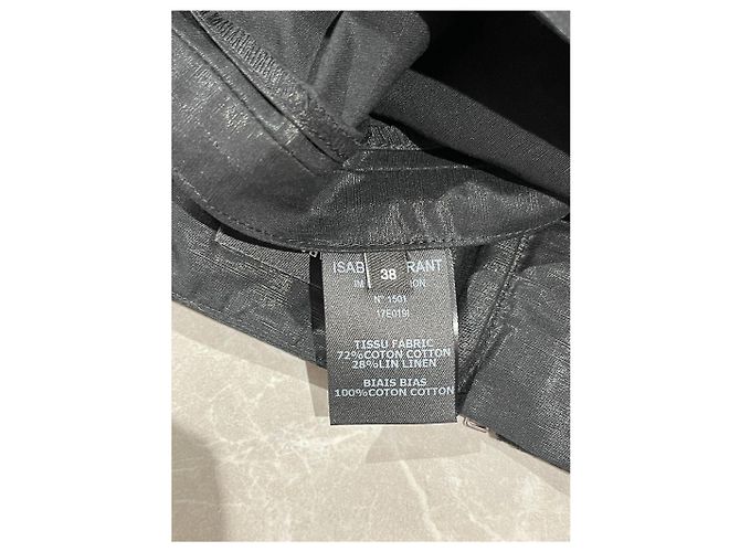 Faldas ISABEL MARANT T.International M Algodón Negro - vista 6