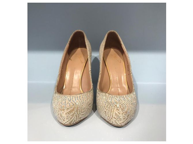 GIUSEPPE ZANOTTI Saltos T.EU 36.5 Camurça Bege - vista 2