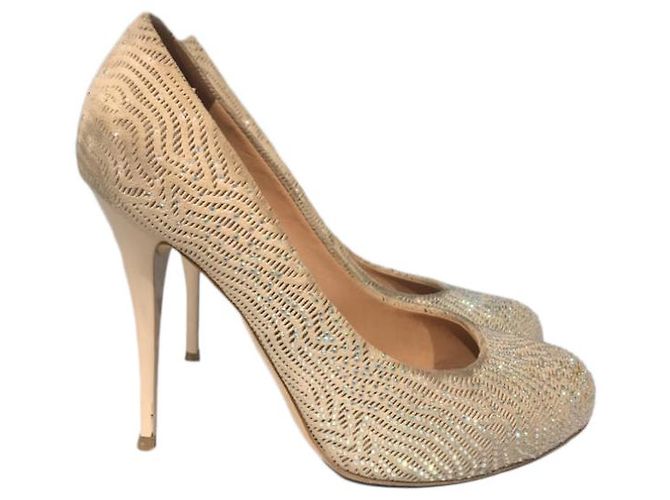 GIUSEPPE ZANOTTI Saltos T.EU 36.5 Camurça Bege - vista 8