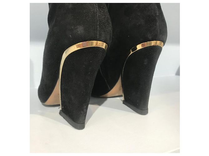 Chloé Botines CHLOE T.EU 37 de ante Negro - vista 4