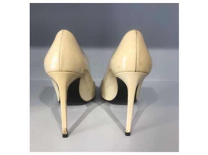 SAINT LAURENT Absätze T.EU 41 Leder Roh - Ansicht 3