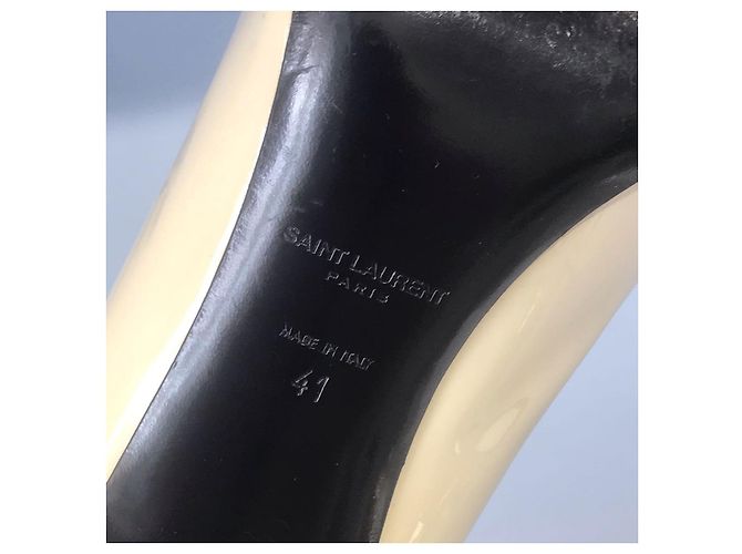 SAINT LAURENT Absätze T.EU 41 Leder Roh - Ansicht 8