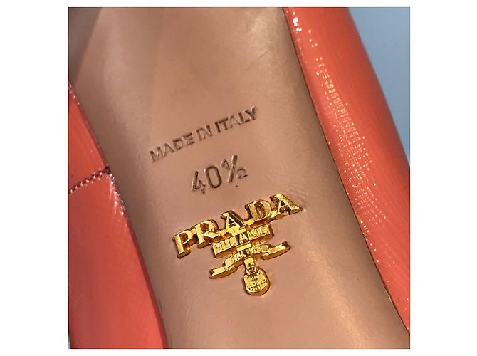 PRADA Absätze T.EU 40.5 Leder Pink - Ansicht 6