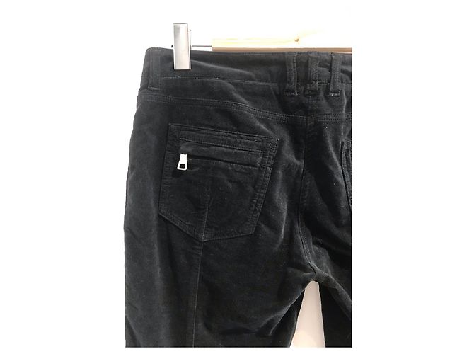 Jeans BALMAIN T.FR 44 Denim - Jeans Negro - vista 5