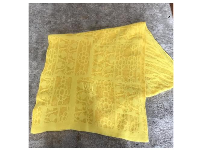Cachecóis VERSACE T. Algodão Amarelo - vista 3