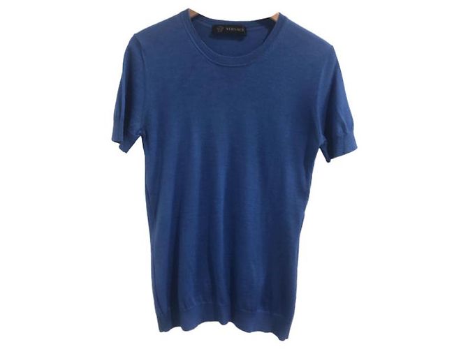 VERSACE Punto T.FR 42 Cachemira Azul - vista 7