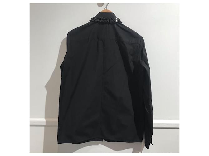 GIVENCHY Tops T.FR 40 Algodão Preto - vista 2