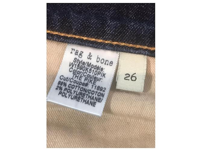 RAG & BONE Jeans T.FR 36 Cotone Blu - vista 6
