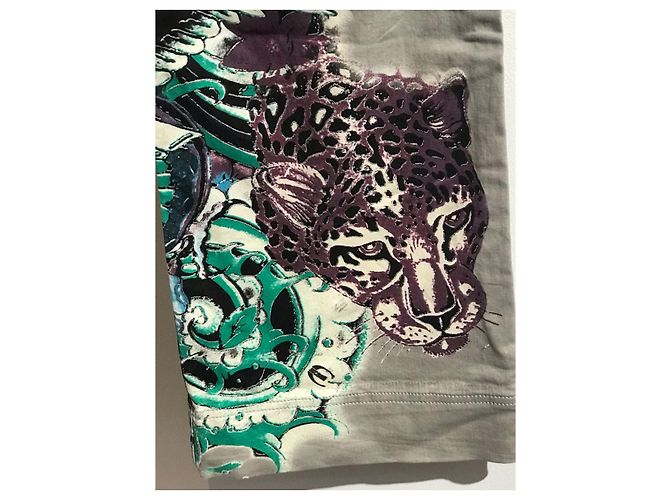 Jeans ROBERTO CAVALLI T.FR 40 Algodón Gris - vista 4