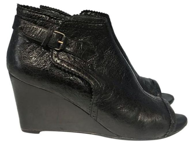 Botines BALENCIAGA T.EU 41 Cuero Negro - vista 8