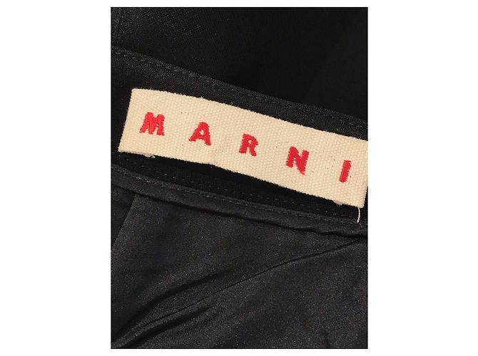 MARNI Röcke T.International M Polyester Schwarz - Ansicht 4