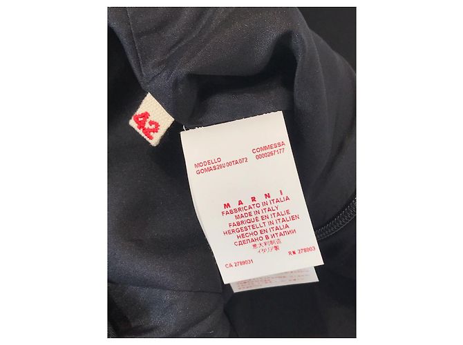 MARNI Röcke T.International M Polyester Schwarz - Ansicht 5