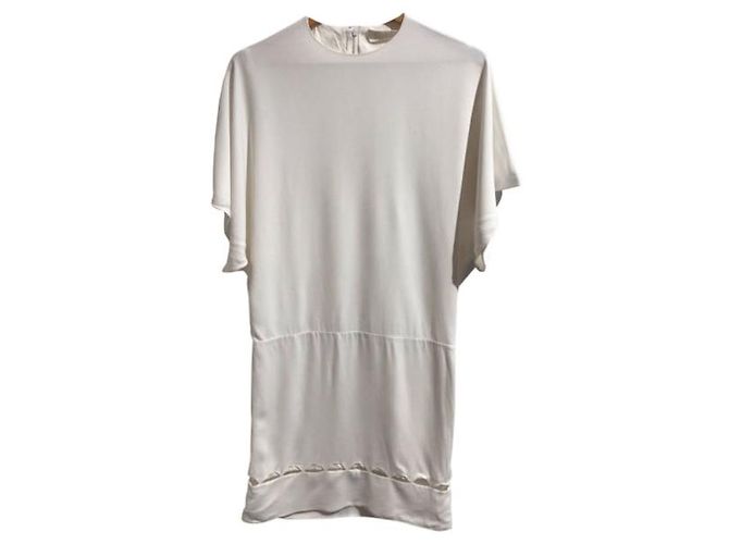 Chloé CHLOE Kleider T.International M Synthetisch Weiß - Ansicht 6