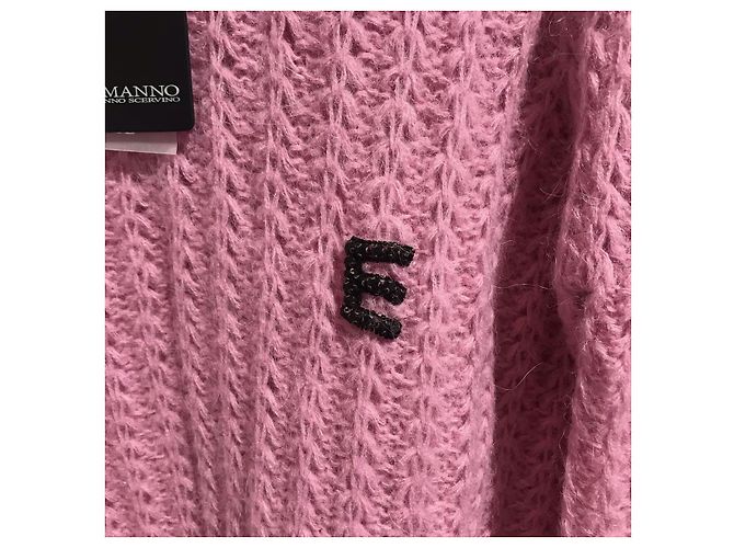 ERMANNO SCERVINO Strick T.FR 36 Wolle Pink - Ansicht 2