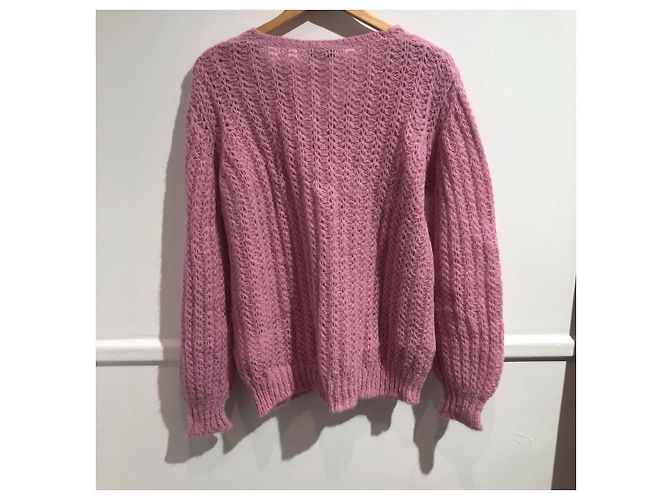 ERMANNO SCERVINO Strick T.FR 36 Wolle Pink - Ansicht 3