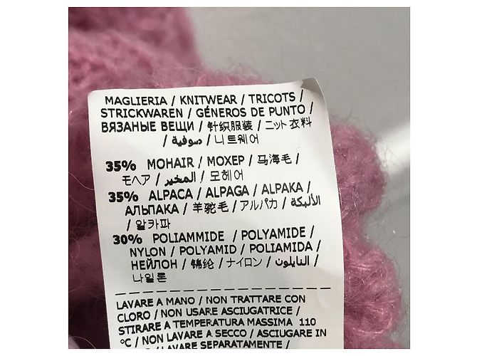 ERMANNO SCERVINO Strick T.FR 36 Wolle Pink - Ansicht 8