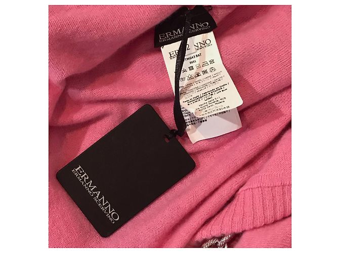 ERMANNO SCERVINO Strick T.FR 38 Wolle Pink - Ansicht 4