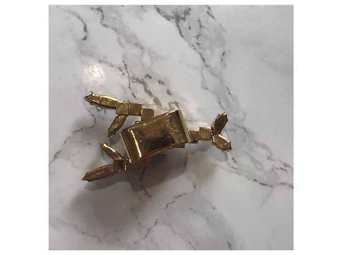 Autre Marque Anelli SABRINA DEHOFF T.EU 54 Metallo D'oro - vista 5