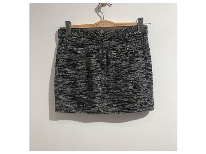 Faldas ISABEL MARANT T.Internacional XS Algodón Negro - vista 2